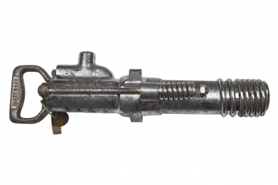 20000. Borhammer der Flottmann AG, Type D, 1911. Die Zahl „20000“ ist auf dem Zylinder eingeschlagen.